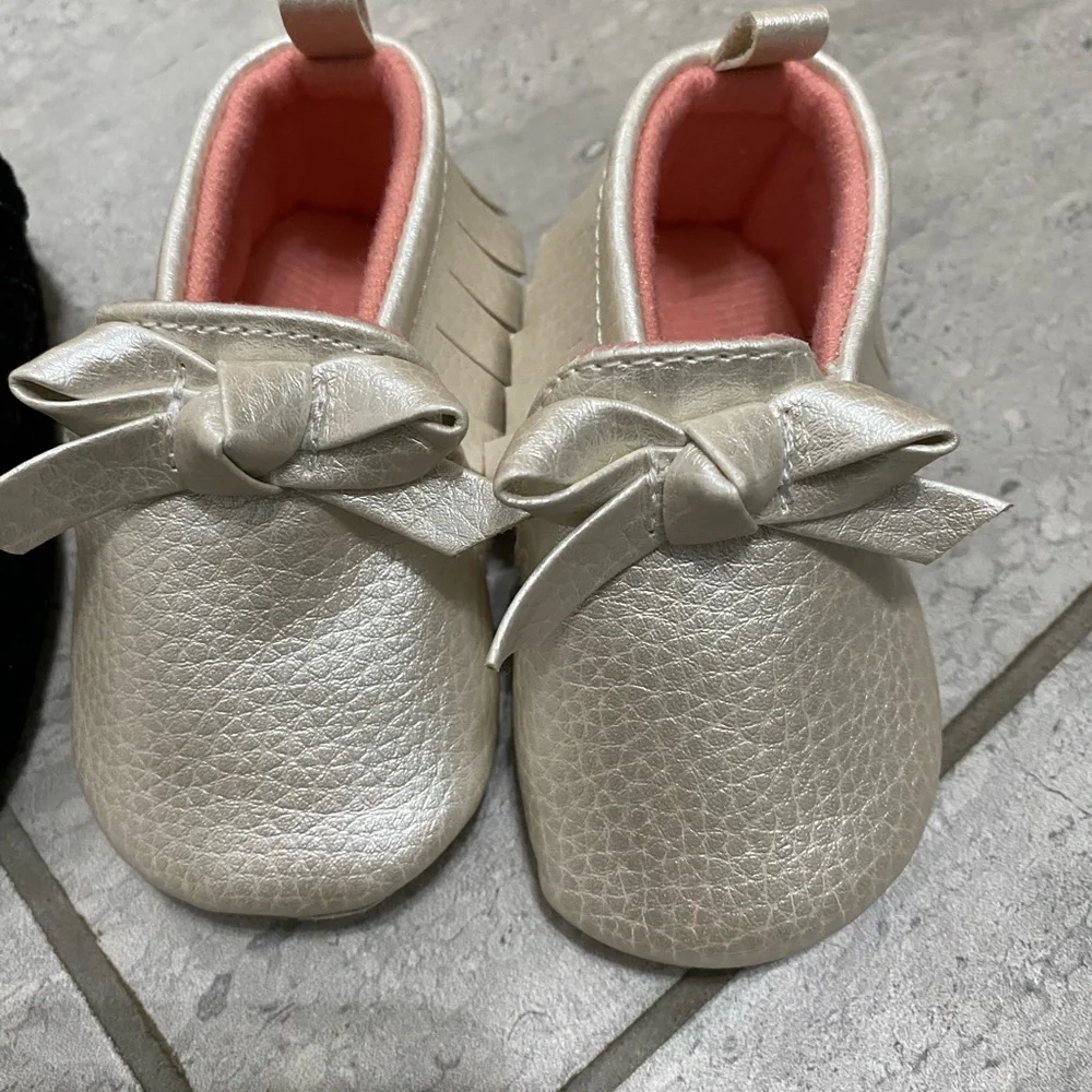 Baby girl moccasins